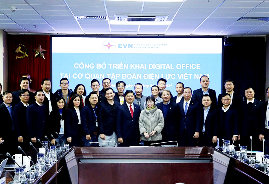 EVN chính thức áp dụng hệ thống Digital - Office